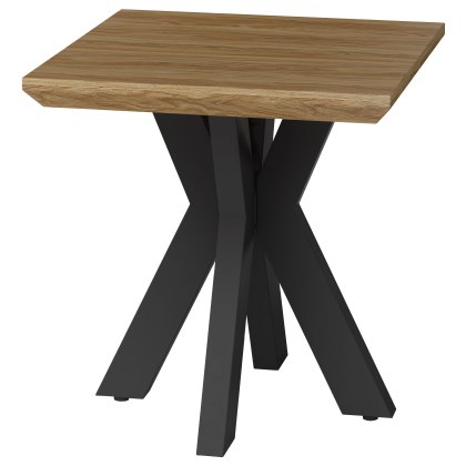 Manhattan 80cm End Table in Light Walnut Manhattan 80cm End Table in Light Walnut
