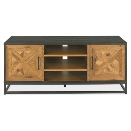 Indus Rustic Oak Entertainment Unit Indus Rustic Oak Entertainment Unit