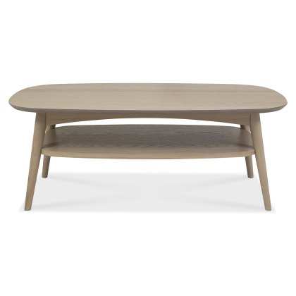 Dansk Scandi Oak Coffee Table With Shelf Dansk Scandi Oak Coffee Table With Shelf