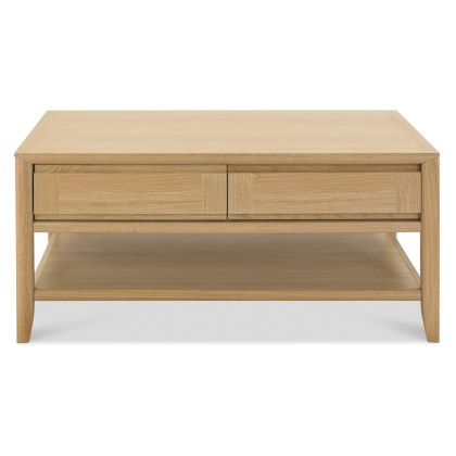 Bergen Oak Coffee Table with Drawer Bergen Oak Coffee Table with Drawer