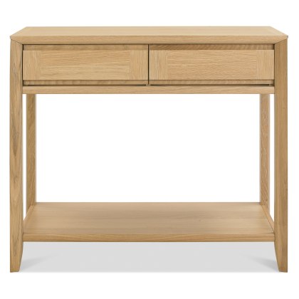 Bergen Oak Console Table with Drawer Bergen Oak Console Table with Drawer
