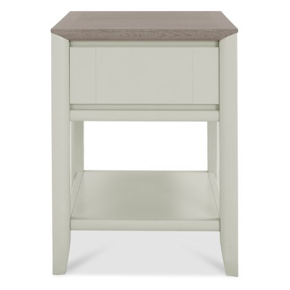 Bergen Grey Lamp Table with Drawer Bergen Grey Lamp Table with Drawer
