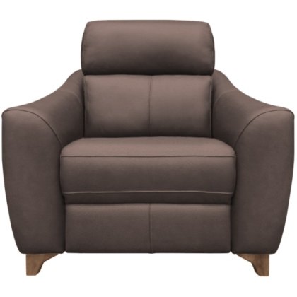 G Plan Monza Leather Chair with Wooden Feet G Plan Monza Leather Chair with Wooden Feet