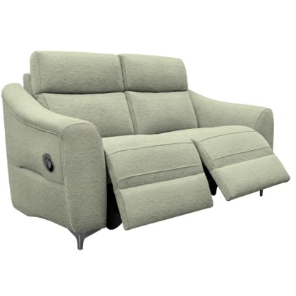 G Plan Monza Fabric 2 Seater Manual Recliner with Metal Feet G Plan Monza Fabric 2 Seater Manual Recliner with Metal Feet