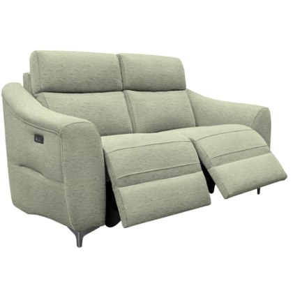 G Plan Monza Fabric 2 Seater Power Recliner with Metal Feet G Plan Monza Fabric 2 Seater Power Recliner with Metal Feet
