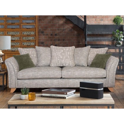 Alstons Emelia 4 Seater Pillow Back Sofa Alstons Emelia 4 Seater Pillow Back Sofa