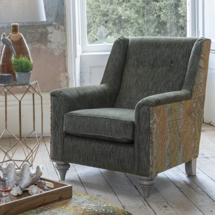Alstons Darwin Two-Tone Accent Chair Alstons Darwin Two-Tone Accent Chair