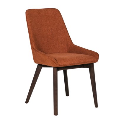 Vida Axton Dining Chair - Rust (Pair) Vida Axton Dining Chair - Rust (Pair)