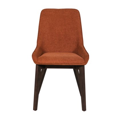 Vida Axton Dining Chair - Rust (Pair) Vida Axton Dining Chair - Rust (Pair)