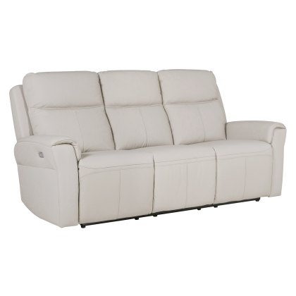 Russo 3 Seater Electric Recliner - Stone Russo 3 Seater Electric Recliner - Stone