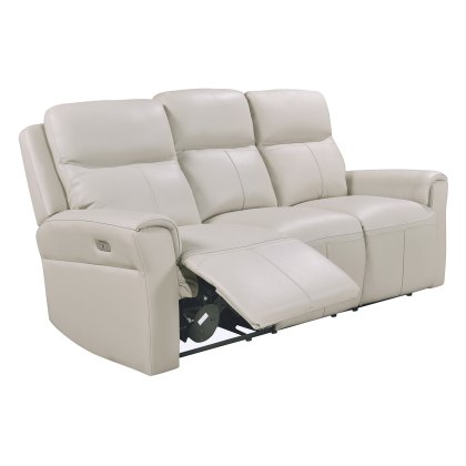 Russo 3 Seater Electric Recliner - Stone Russo 3 Seater Electric Recliner - Stone