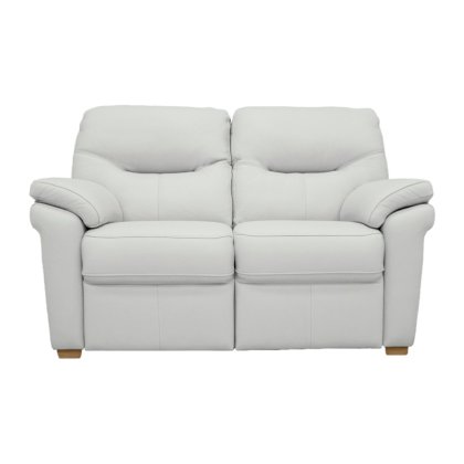 G Plan Seattle Leather 2 Seater Sofa with Wooden Feet G Plan Seattle Leather 2 Seater Sofa with Wooden Feet