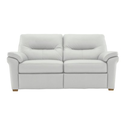 G Plan Seattle Leather 2.5 Seater Sofa with Wooden Feet G Plan Seattle Leather 2.5 Seater Sofa with Wooden Feet