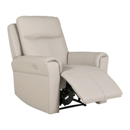 Russo Electric Recliner Chair - Stone Russo Electric Recliner Chair - Stone