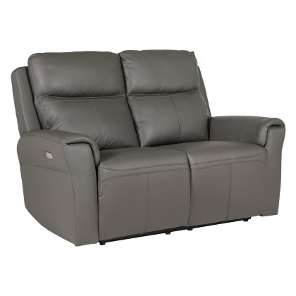 Russo 2 Seater Electric Recliner - Ash Russo 2 Seater Electric Recliner - Ash
