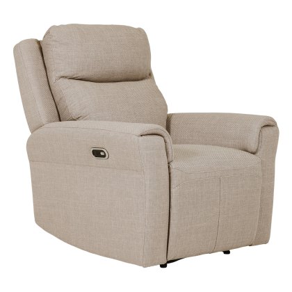 Russo Electric Recliner Chair - Mushroom Russo Electric Recliner Chair - Mushroom
