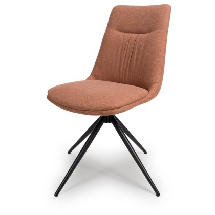 Boden Swivel Dining Chair in Brick (Pair) Boden Swivel Dining Chair in Brick (Pair)