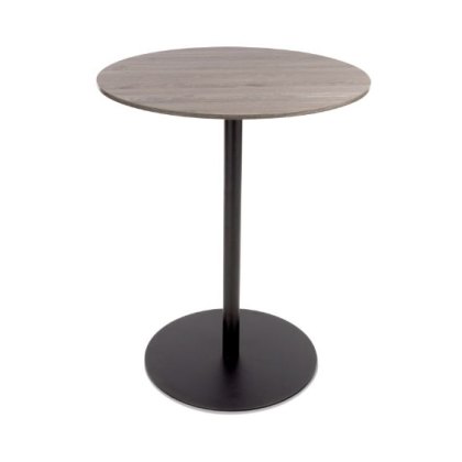 Manhattan 80cm Round Bar Table in Grey Manhattan 80cm Round Bar Table in Grey