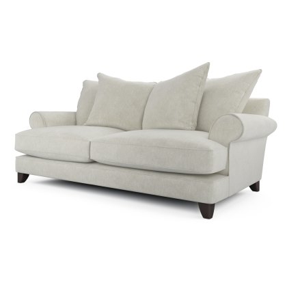 The Lounge Co Briony 3 Seater Pillow Back Sofa The Lounge Co Briony 3 Seater Pillow Back Sofa
