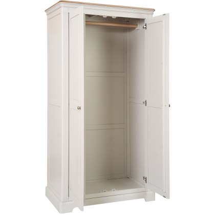 Ludlow Painted Double All Hanging Wardrobe Ludlow Painted Double All Hanging Wardrobe
