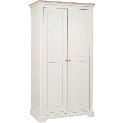 Ludlow Painted Double All Hanging Wardrobe Ludlow Painted Double All Hanging Wardrobe