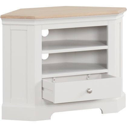 Ludlow Painted Corner TV Unit Ludlow Painted Corner TV Unit