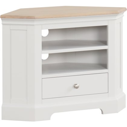 Ludlow Painted Corner TV Unit Ludlow Painted Corner TV Unit