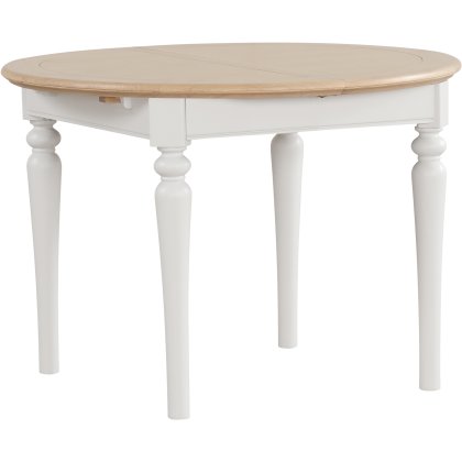 Ludlow Painted Round Extending Dining Table Ludlow Painted Round Extending Dining Table