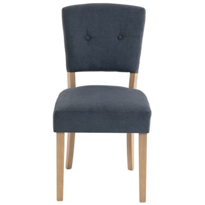 Ludlow Painted Oxford Dining Chair in Slate (Pair) Ludlow Painted Oxford Dining Chair in Slate (Pair)