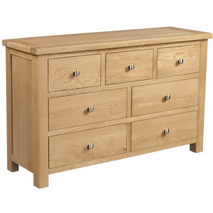 Dodford Oak 3 Over 4 Drawer Chest Dodford Oak 3 Over 4 Drawer Chest