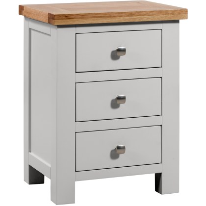 Dodford Painted 3 Drawer Bedside Dodford Painted 3 Drawer Bedside