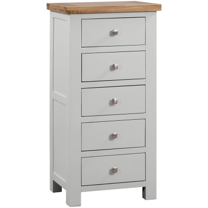 Dodford Painted 5 Drawer Wellington Chest Dodford Painted 5 Drawer Wellington Chest