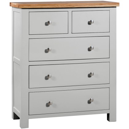 Dodford Painted 2 Over 3 Drawer Chest Dodford Painted 2 Over 3 Drawer Chest