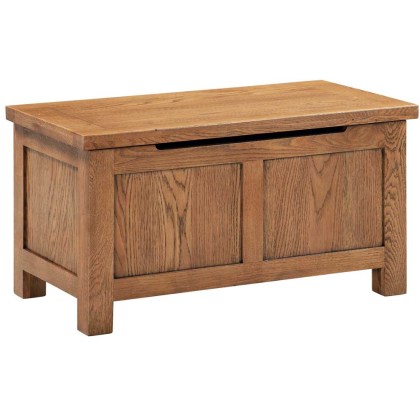 Dodford Rustic Oak Blanket Box Dodford Rustic Oak Blanket Box
