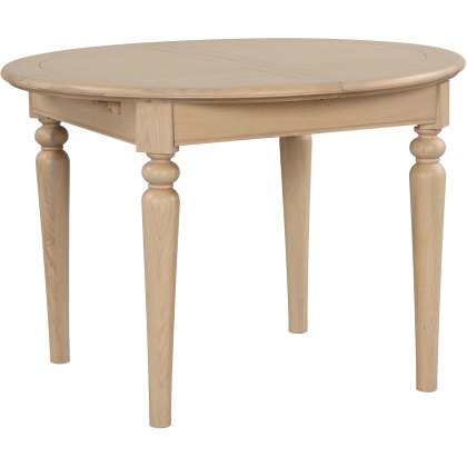 Ludlow Oak Round Extending Dining Table Ludlow Oak Round Extending Dining Table