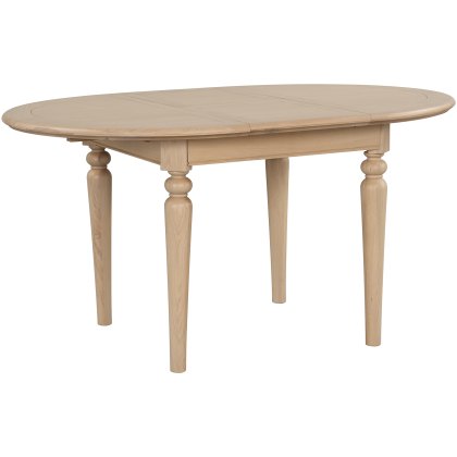 Ludlow Oak Round Extending Dining Table Ludlow Oak Round Extending Dining Table