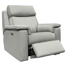 G Plan Ellis Fabric Power Recliner Chair with Headrest and Lumbar G Plan Ellis Fabric Power Recliner Chair with Headrest and Lumbar
