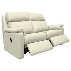 G Plan Ellis Leather Small Manual Recliner Sofa G Plan Ellis Leather Small Manual Recliner Sofa