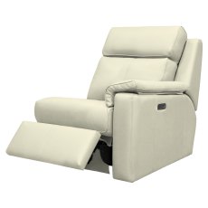 G Plan Ellis Leather Small RHF Power Recliner Unit with Headrest and Lumbar G Plan Ellis Leather Small RHF Power Recliner Unit with Headrest and Lumbar