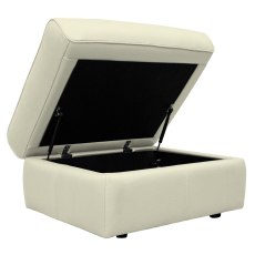 G Plan Ellis Leather Storage Footstool G Plan Ellis Leather Storage Footstool