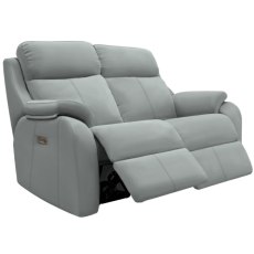 G Plan Kingsbury Leather 2 Seater Power Recliner with Headrest and Lumbar G Plan Kingsbury Leather 2 Seater Power Recliner with Headrest and Lumbar