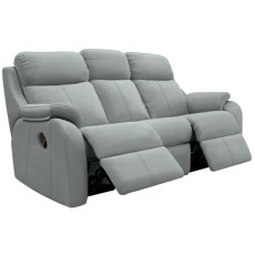 G Plan Kingsbury Leather 3 Seater Manual Recliner G Plan Kingsbury Leather 3 Seater Manual Recliner