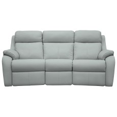 G Plan Kingsbury Leather Curved 3 Seater Sofa G Plan Kingsbury Leather Curved 3 Seater Sofa