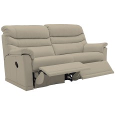 G Plan Malvern Leather 3 Seater Manual Recliner (2 Cushion) G Plan Malvern Leather 3 Seater Manual Recliner (2 Cushion)