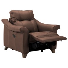G Plan Riley Leather Manual Recliner Snuggler G Plan Riley Leather Manual Recliner Snuggler