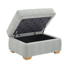 G Plan Washington Fabric Storage Footstool with Wooden Feet G Plan Washington Fabric Storage Footstool with Wooden Feet