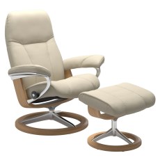 Stressless Quickship Consul Signature Base Chair Stressless Quickship Consul Signature Base Chair