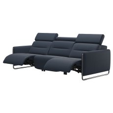 Stressless Emily Steel 3 Seater (with 2 Power) Stressless Emily Steel 3 Seater (with 2 Power)