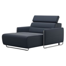 Stressless Emily Steel Large Longseat with Arms Stressless Emily Steel Large Longseat with Arms