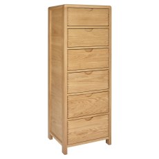 Ercol Bosco 6 Drawer Tall Chest Ercol Bosco 6 Drawer Tall Chest